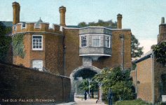 Richmond Old Palace,policeman,gates